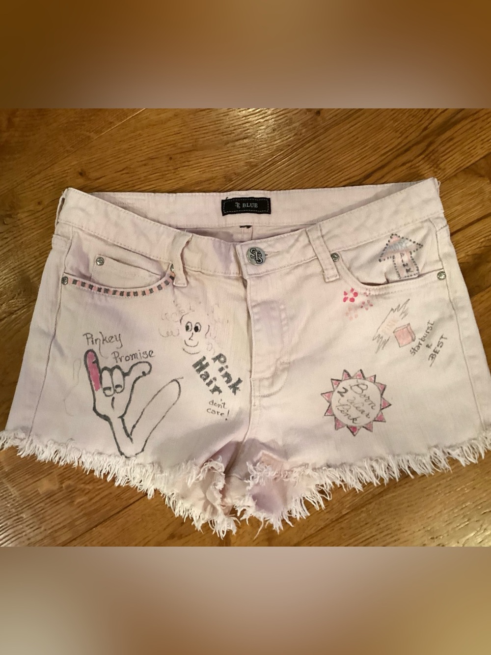 Pink cut offs